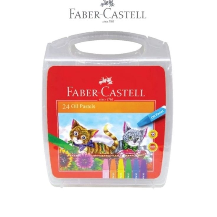 

KP8 Faber Castell Hexagonal Oil Pastel 24 Warna Crayon Faber Castell 24 Warna