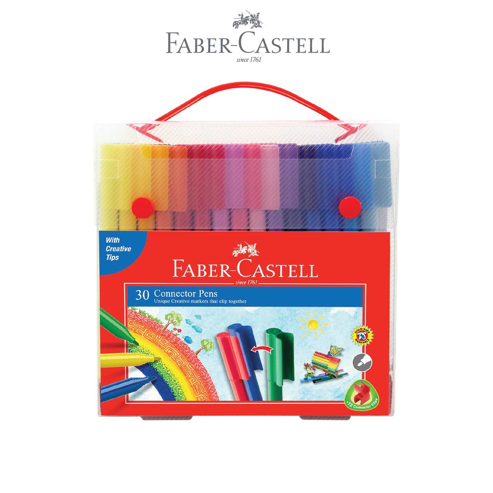 

FaberCastell Spidol Warna Connector Pen Set3 Gift Set ART H5G6