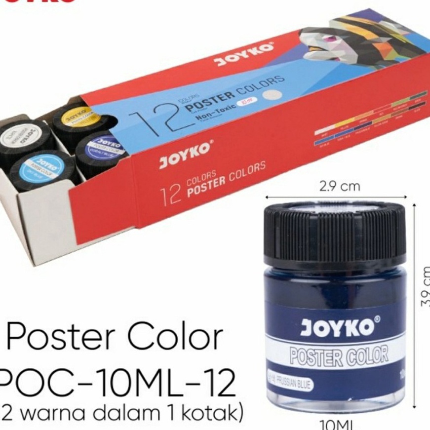

Terkini Cat poster cat poster Titi 12 warna