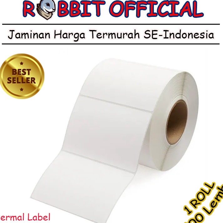 

KI3 Stiker Label Barcode Thermal 8 x 5 Label Barcode Olshop Label Pengiriman 8x5 mm Isi Pcs