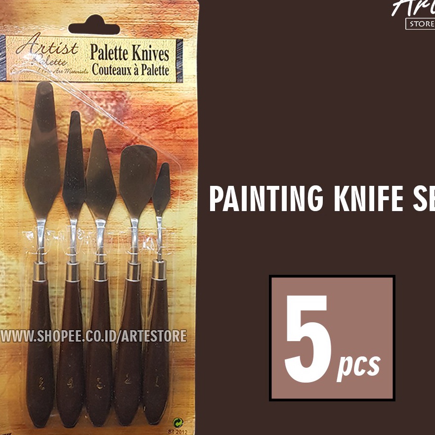 

KI3 Pisau Palet Set isi 5 pcs