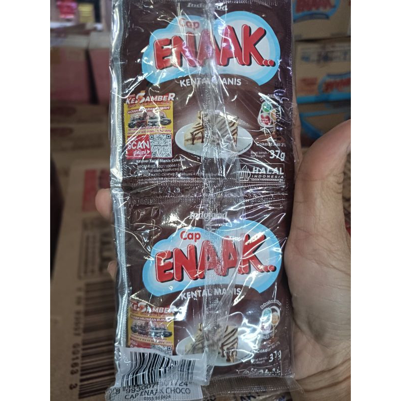 

SUSU KENTAL MANIS COKLAT CAP ENAAK ISI 6 SACHET