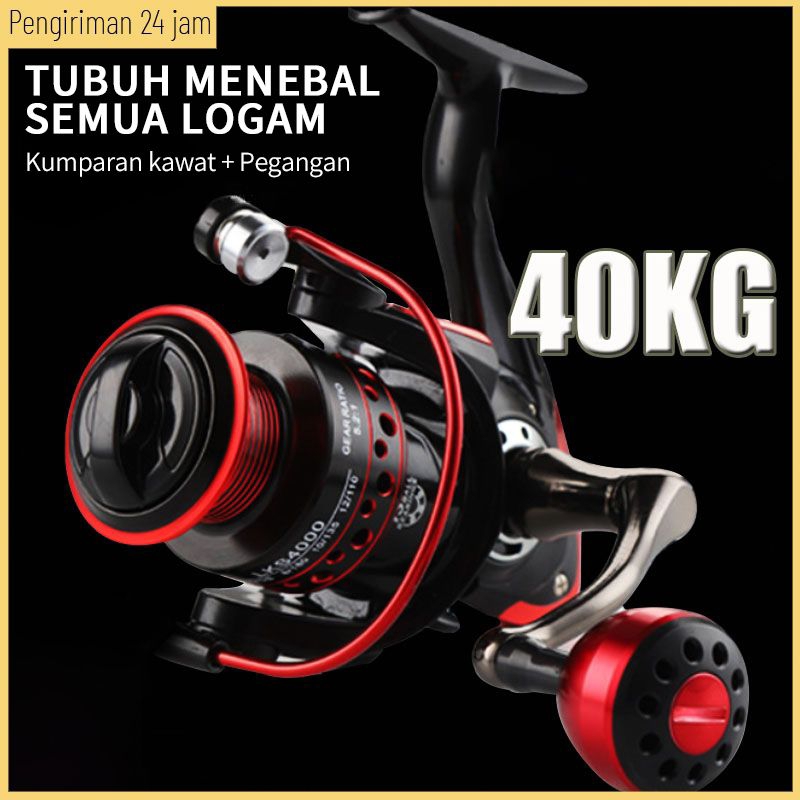 Reel Pancing Spinning Fishing Kuat dan Cepat LK 3000