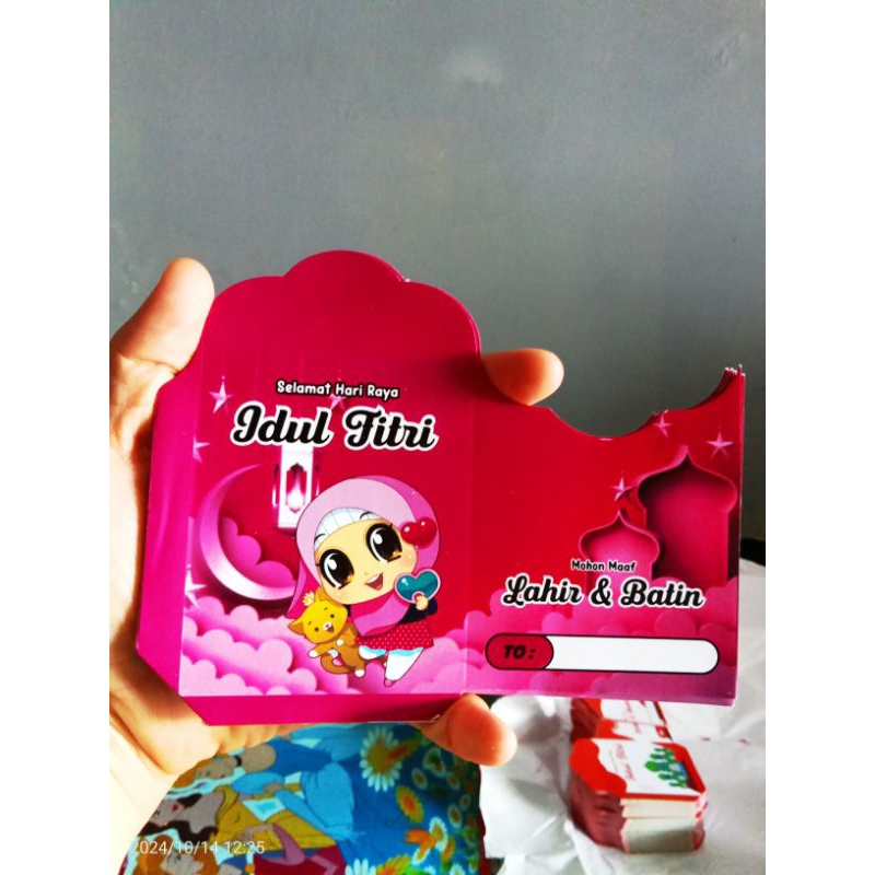 

amplop lebaran uk medium UK 7x12, lembaran atau belum dilem