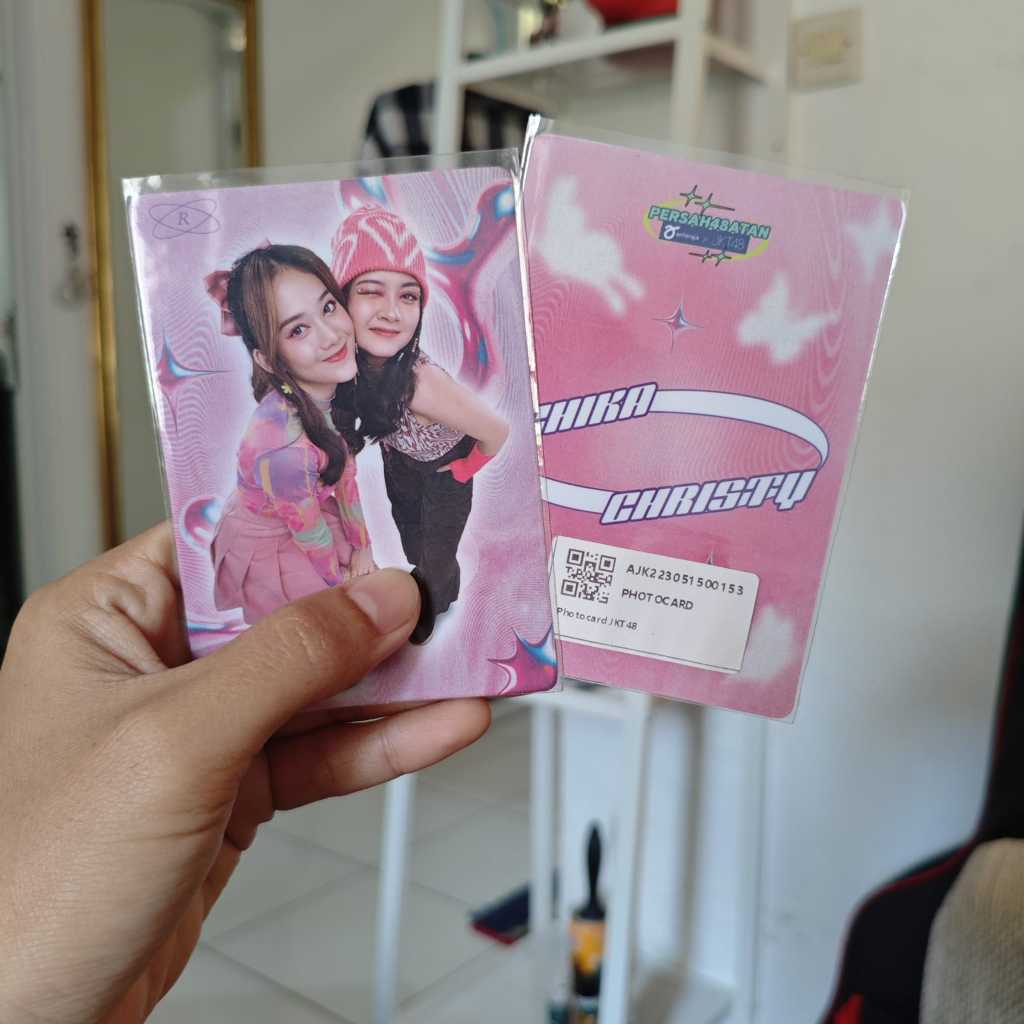 Photocard R JKT48 x Anteraja #Persah48atan (Chika Christy)