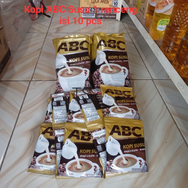 

Kopi ABC Susu 1 Renceng isi 10 pcs