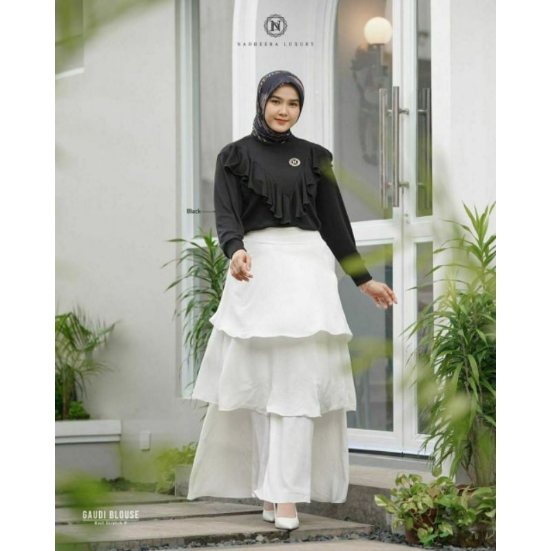 GAUDIE BLOUSE BY NADHERA LUXURY