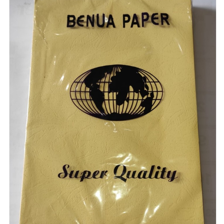 

Kertas Karton Jilid Buffalo Ukuran A4 Benua 100 Lembar (CREAM)