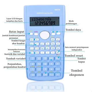 

Kalkulator ilmiah M&G, khusus digunakan di ruang ujian.