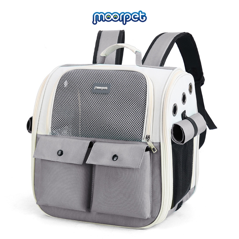 Moorpet Kucing Transparan Tas Kucing Transparan Pet Cargo Tas Anjing Hewan Pet Carrier Travel Bag un