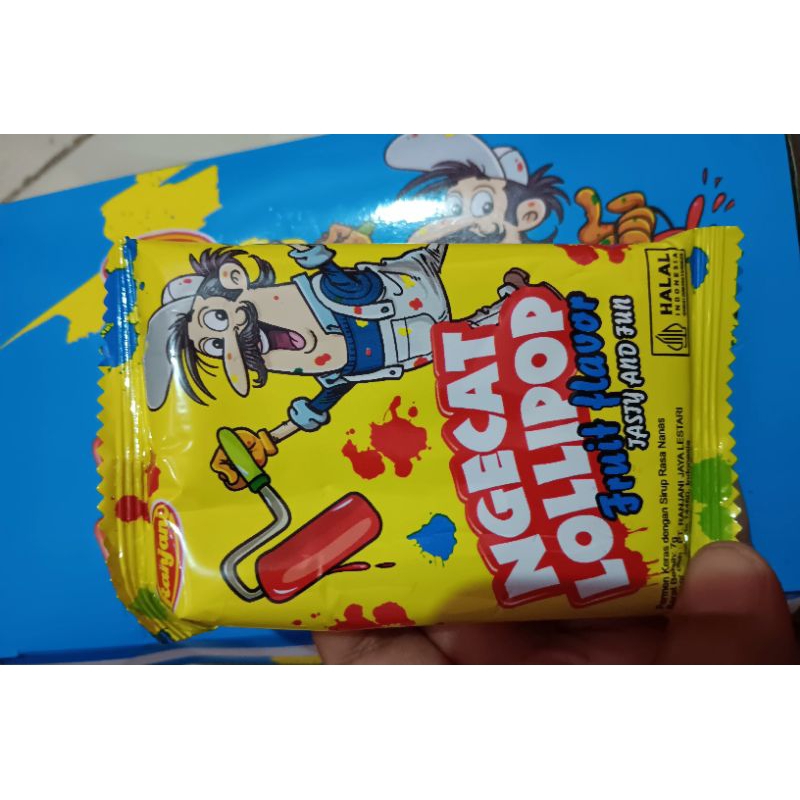 

permen ngecat lollipop fruit flavor