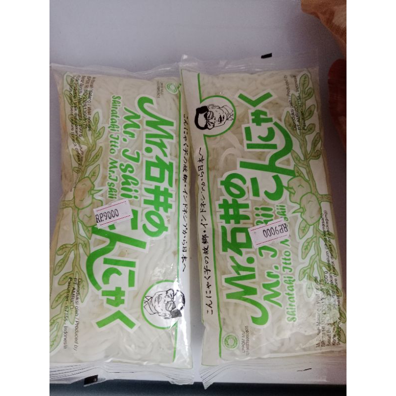 

ishi shirataki/ito -komnyaku 200gr ( shirataki basah) keto diet