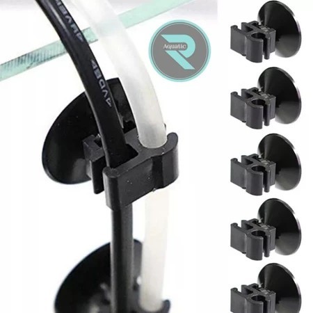 10pcs Dop Pipa Aquarium Aquascape Multi Kop Pipa Tempelan Kaca Buat Pipa Dan Lampu Celup Kabel Aquar