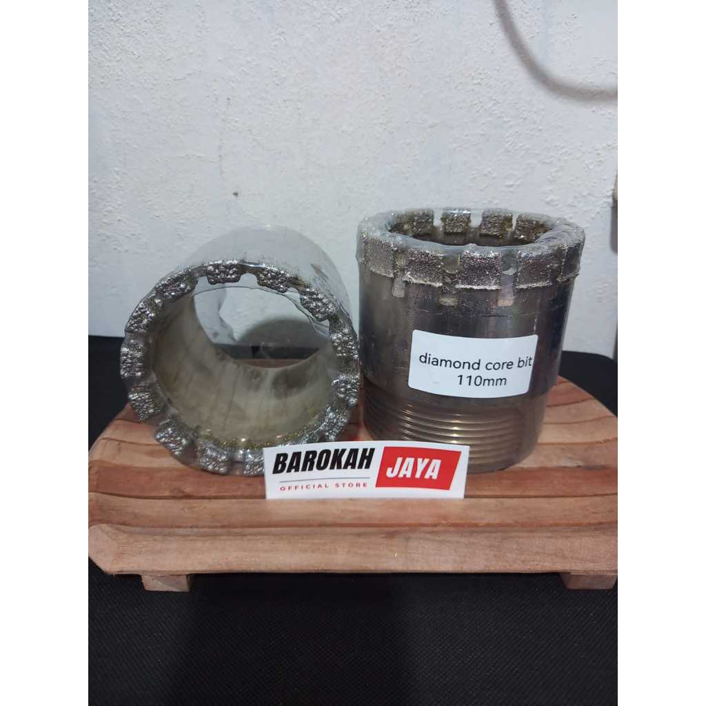 Mata Bor Coring Diamond 4inch 110mm/Coring Electropad Bor Sumur Untuk Batuan Granit(untuk casing 3in
