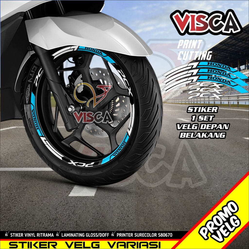 Stiker Velg Pcx List Velg Motor Stiker Velg Pcx A05