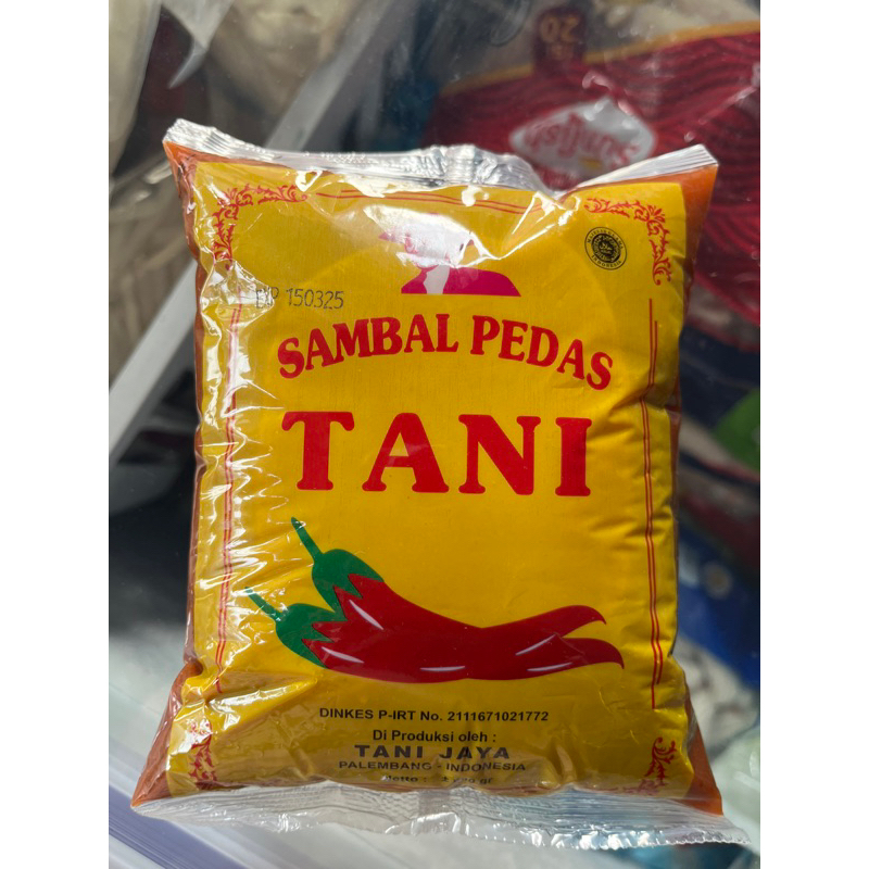 

Saos Cabe Tani 500gr