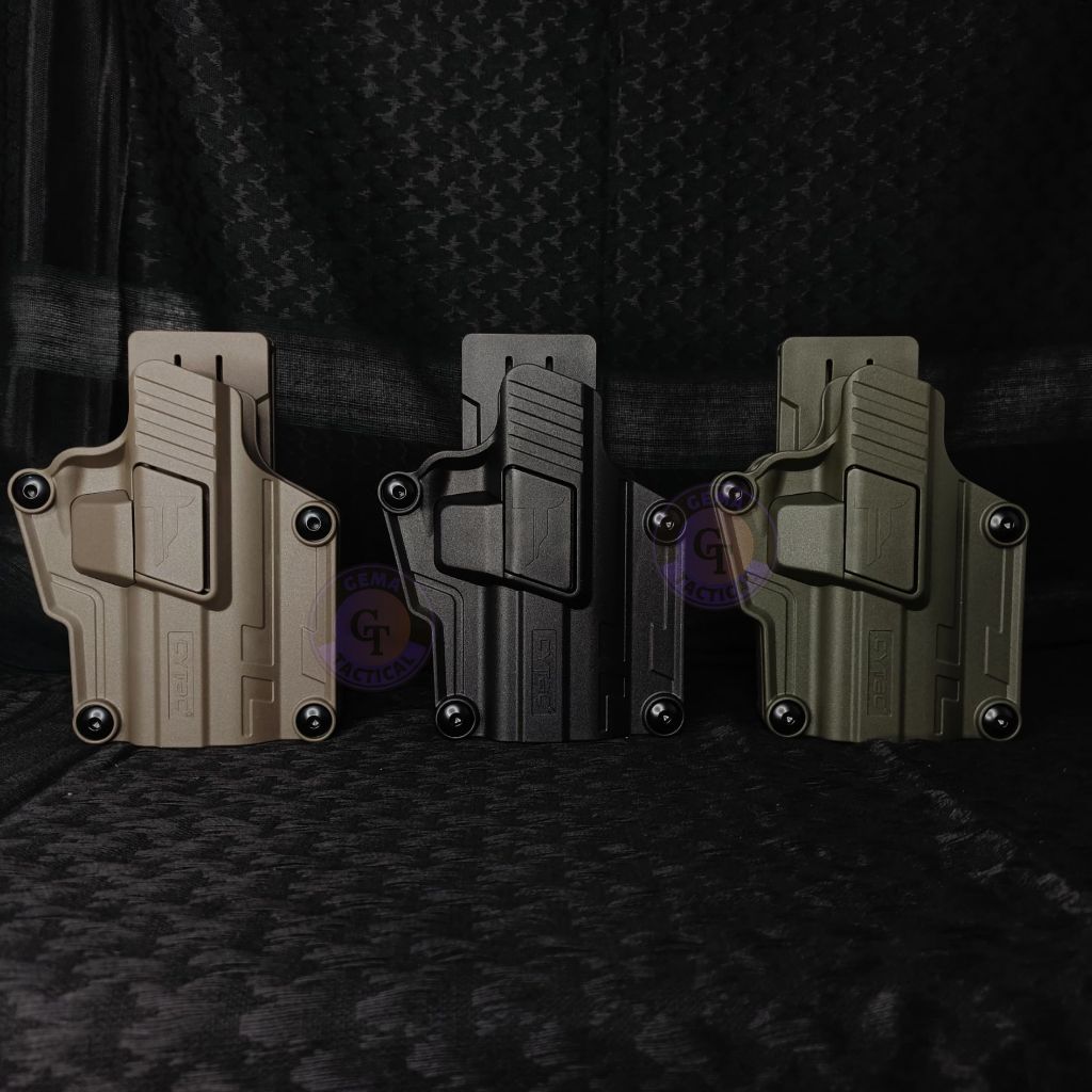 Cytac MegaFit Gen 2 Universal Holster with Belt Paddle Attachment - Right Hand / Holster pistol cyta