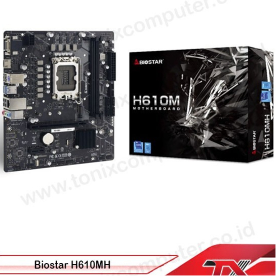 BIOSTAR H610MH Intel H610 LGA 1700 Micro ATX