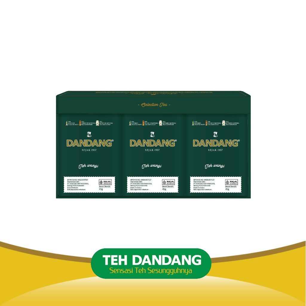 

Teh Dandang Selection 45gr - Teh Tubruk - DDS3S