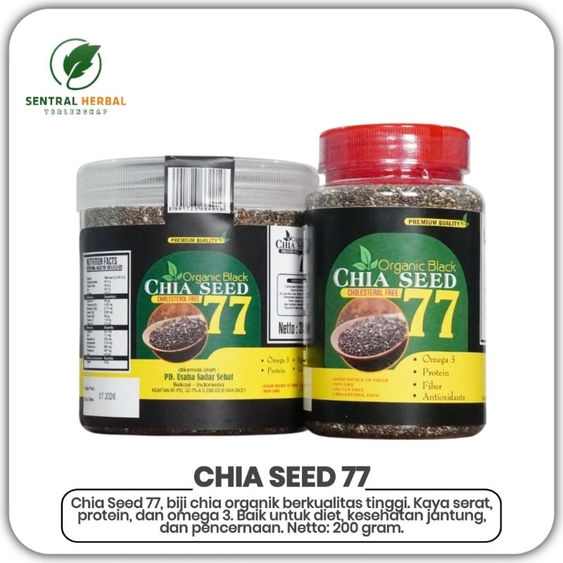 

Chia Seed Meksiko Mengandung Omega 3 Isi 200 Dan 350 Gram