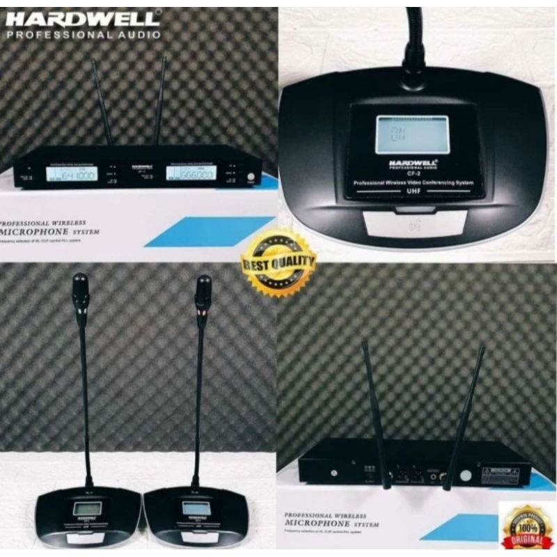 Mic wirelles Podium Meja Hardwell CF 2 original bergaransi