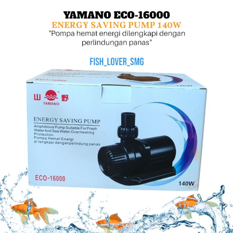 YAMANO ACT 16000 POMPA KOLAM KOI HIDROPONIK