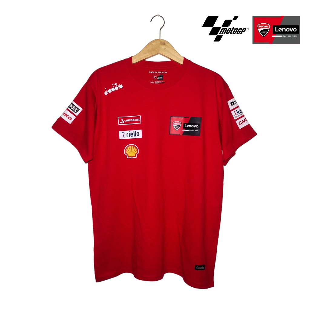 Diadora Ducati Tshirt Import Lenovo Motogp Team Racing