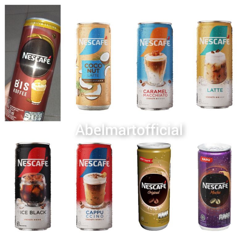 NESCAFE KOPI / NESCAFE KALENG / KOPI NESCAFE/ NESCAFE MINUMAN KALENG / NESCAFE MINUMAN KOPI KALENG /