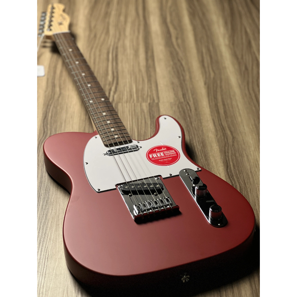 SQUIER FENDER DEBUT Telecaster Red Gitar Listrik Gitar Elektrik Tele Merah