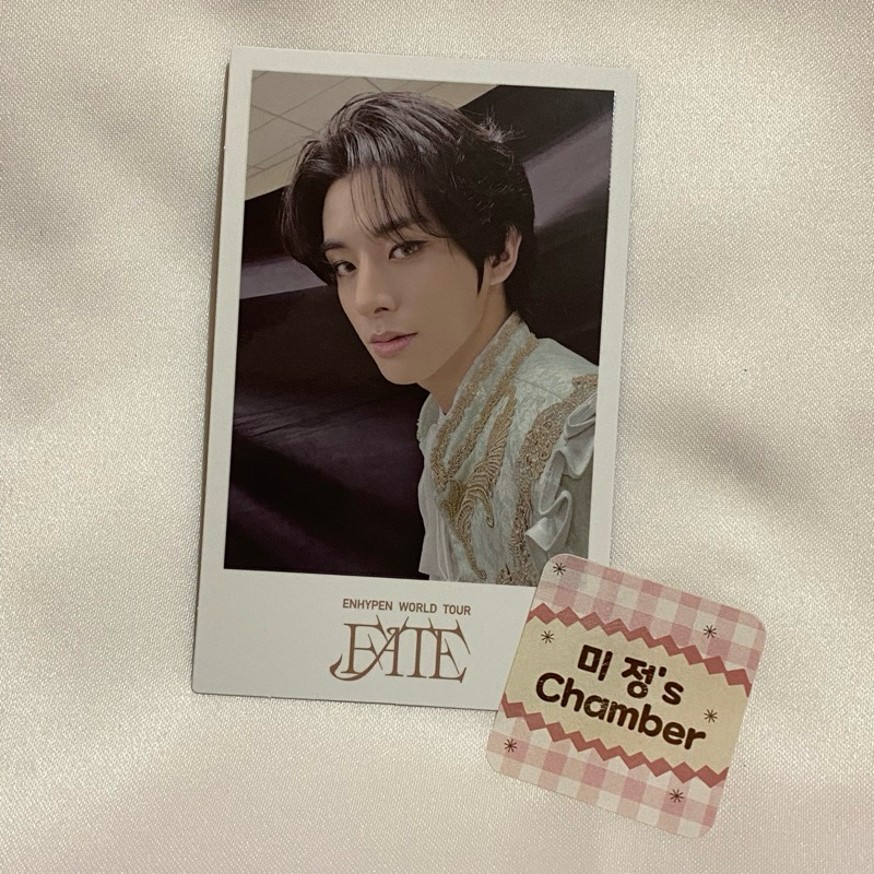Polaroid Photocard Official ENHYPEN Jake POB World Tour Fate
