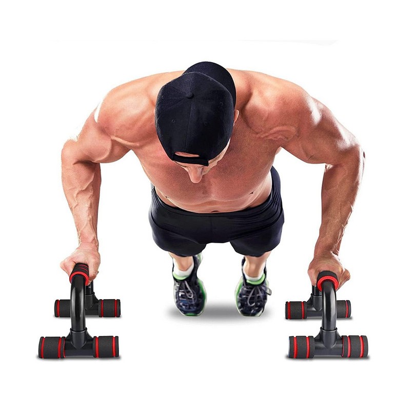 Alat Bantu Push Up Bar Press Handles Gym Fitness Rumah Olahraga 69-1