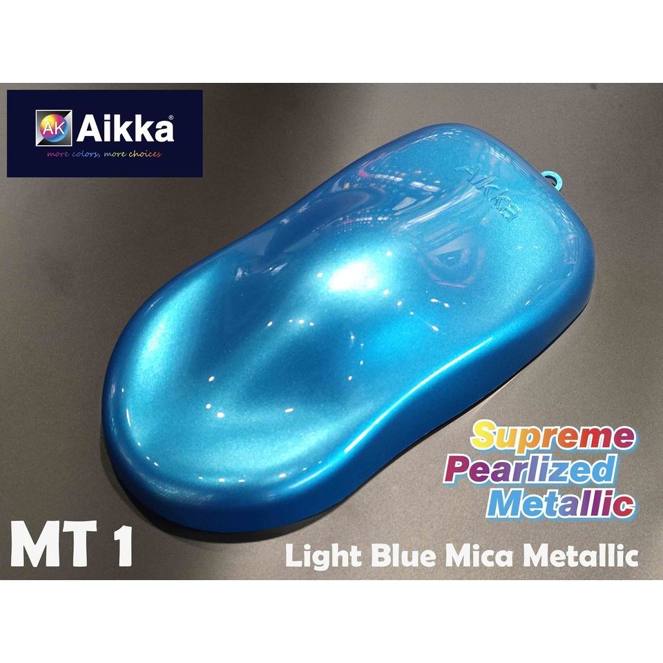 AIKKA SUPREME PEARLIZED METALLIC LIGHT BLUE MICA METALLIC MT1