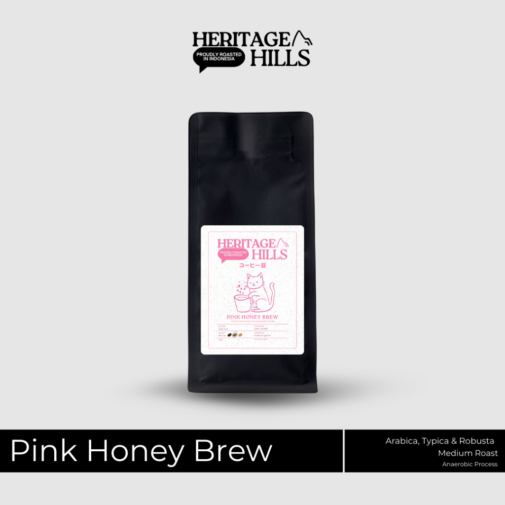 

Pink Honey Brew [Medium Roast | Semi-washed] 100-500gr