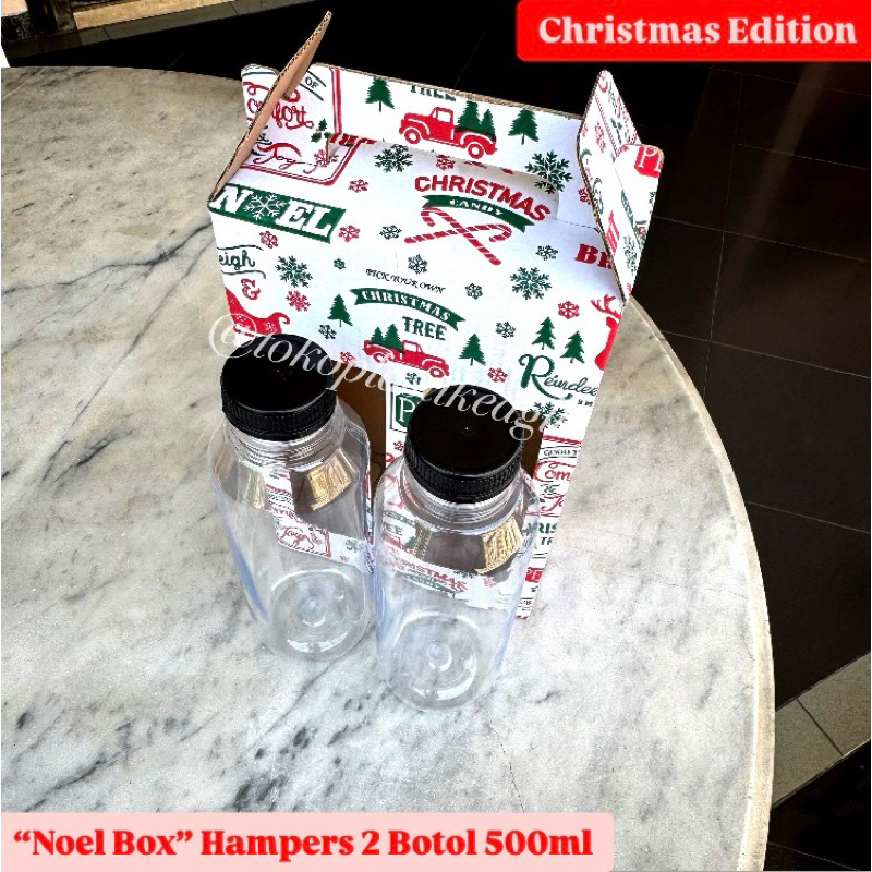

[CHRISTMAS EDITION] “Noel Box” Hampers Botol 500ml isi 2