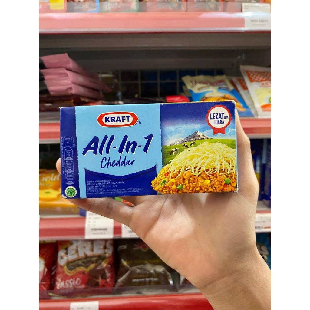 

Kraft Cheese All In One 150g- Keju