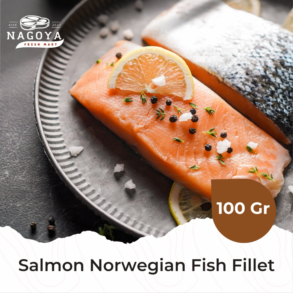 

Salmon Norwegian Fish Fillet Premium 100 GR