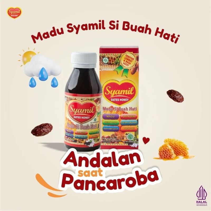 

Madu Syamil Anak Menambah Nafsu Makan Mencerdaskan Otak Anak Menyembuhkan Batu Pilek Syamil Anak 125ml