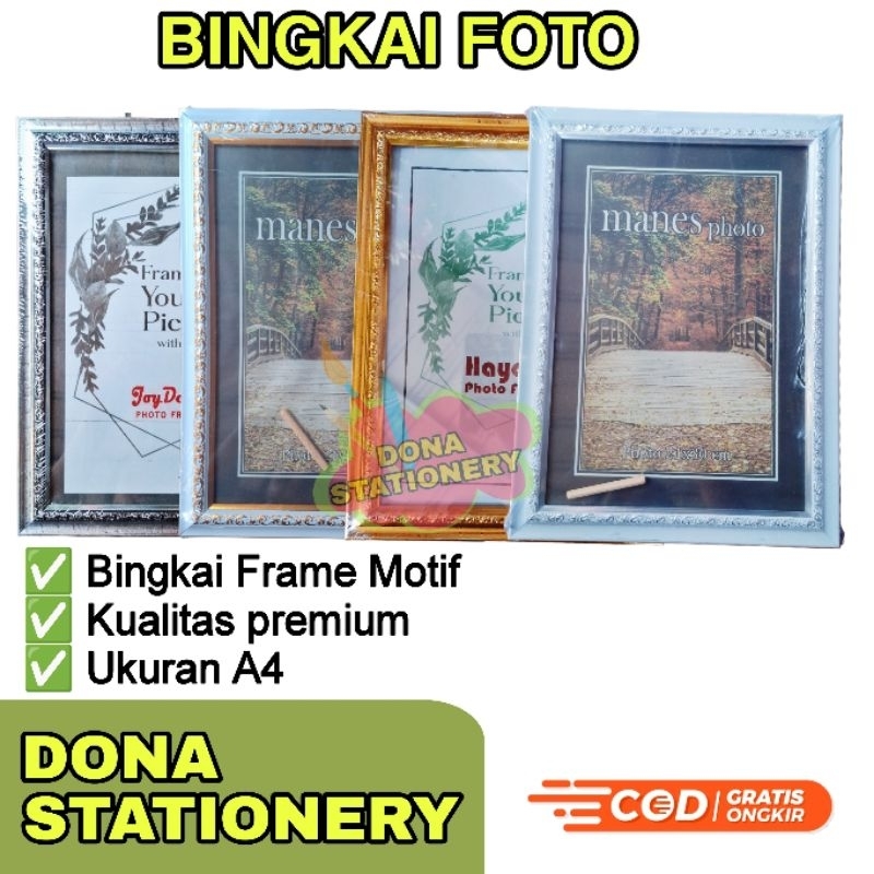 BINGKAI FOTO A4 | Bingkai Minimalis | Bingkai Foto Murah | Figura A4 | Frame A4