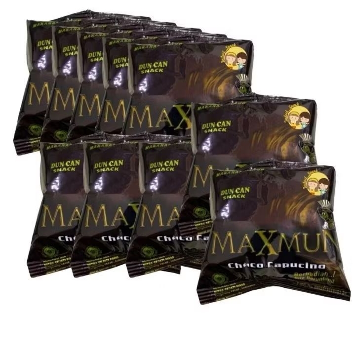 

(PACK) Chiki MAXMUN Choco Capucino Snack 8gr Isi 10Pcs