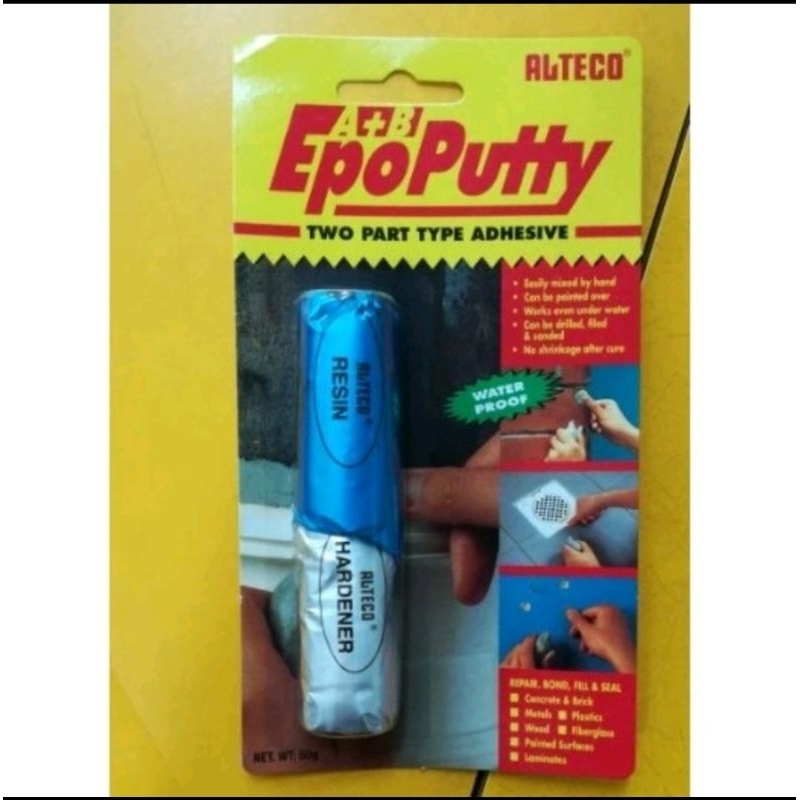 

lem porting / lem epo PuTTY / lem alteco porting 50 gram / lem epoxy