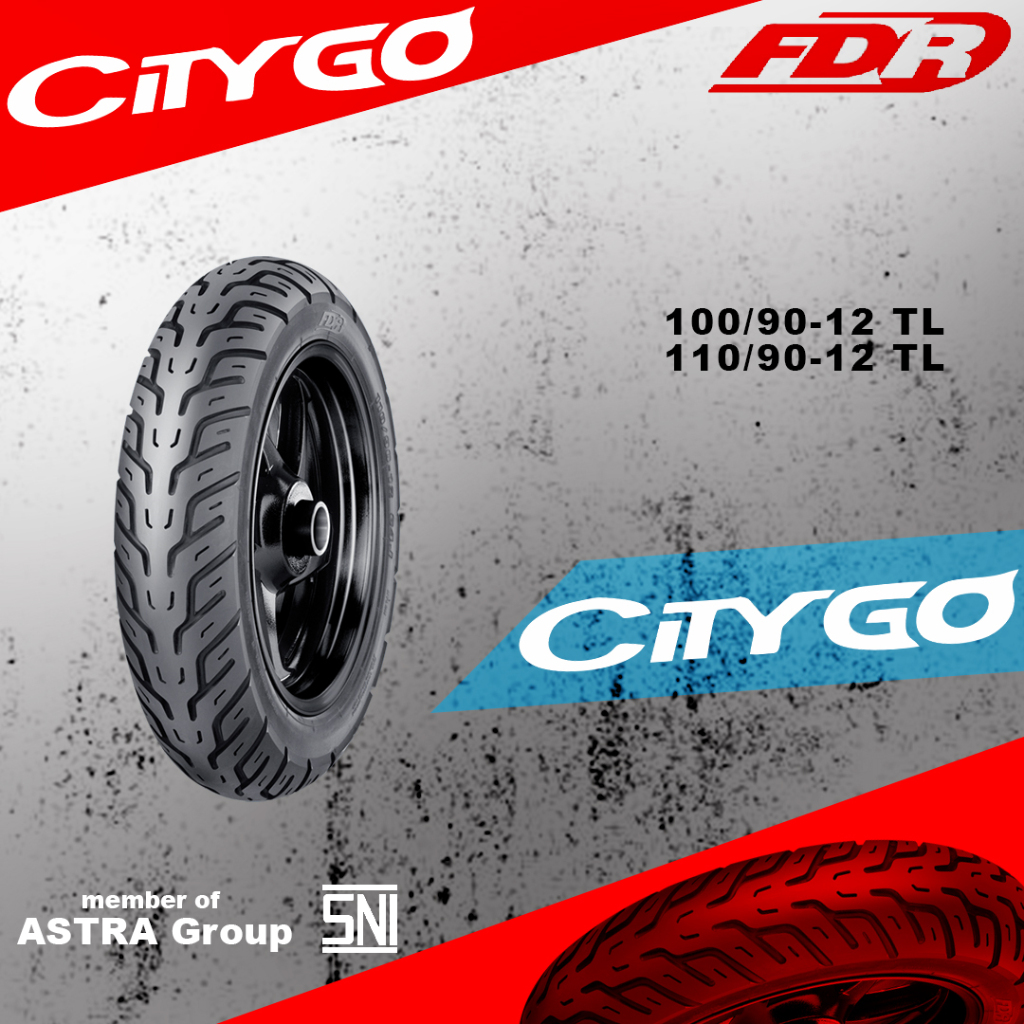 BAN FDR CITY GO RING 12 TUBELESS (TL)