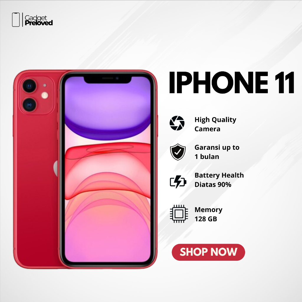 iPhone 11 Second Red 128GB