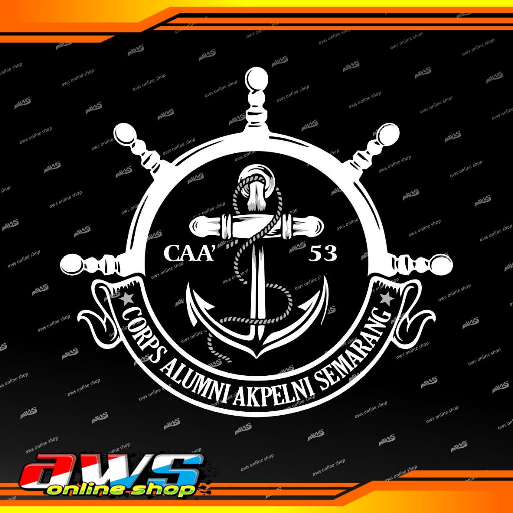 

Jangkar Korps Alumni Akpelni CAA XX Custom Text