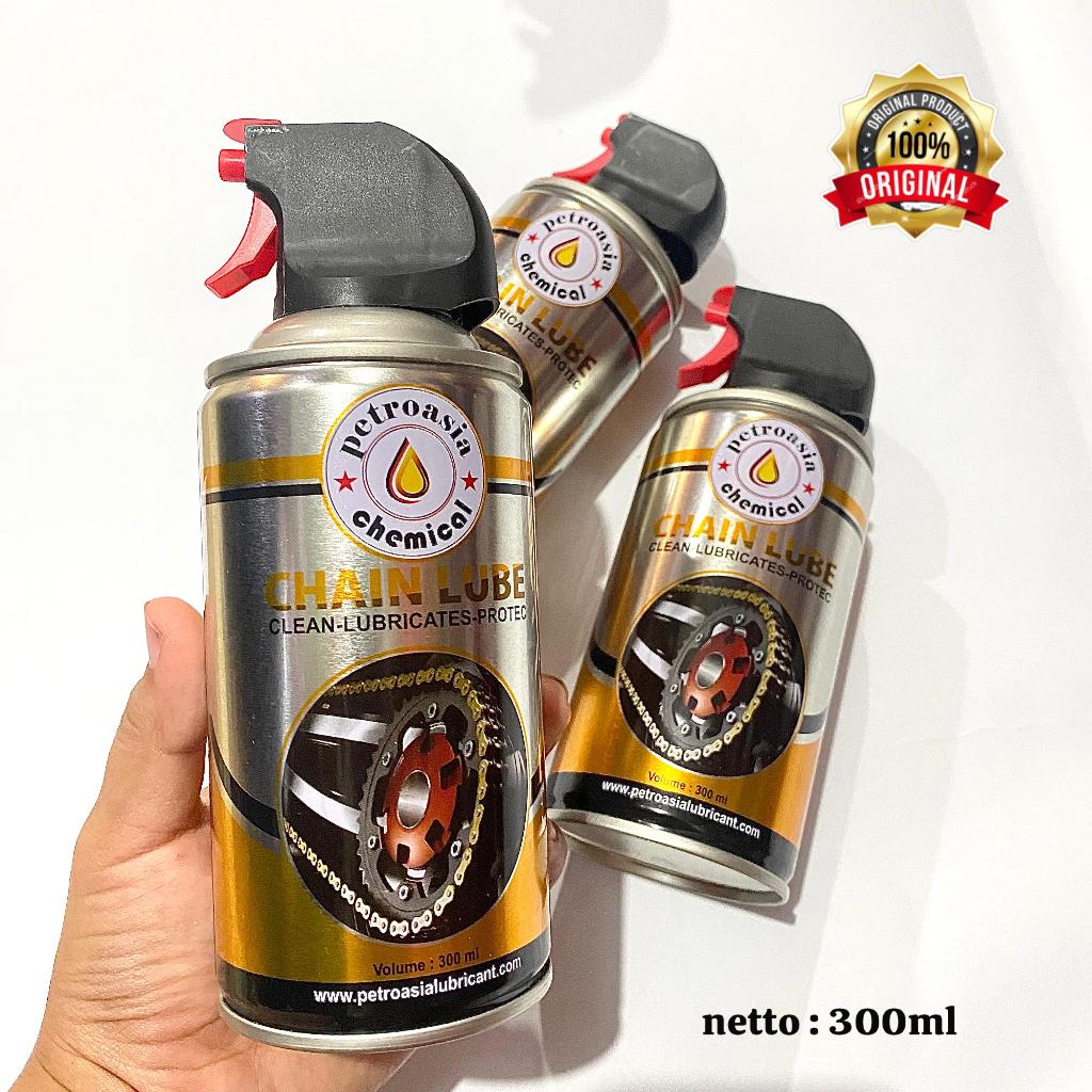 CHAINLUBE OLI PELUMAS RANTAI RANTE RODA MOTOR [ PETROASIA ] 300ML