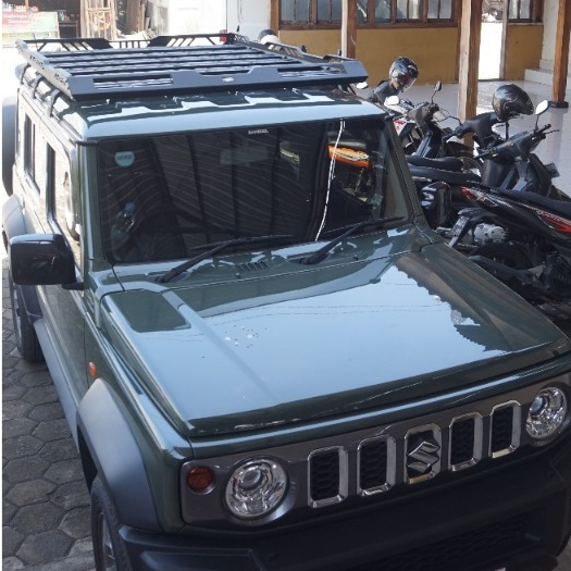 Roofrack Jimny JB74 5 Door dan Tangga Belakang