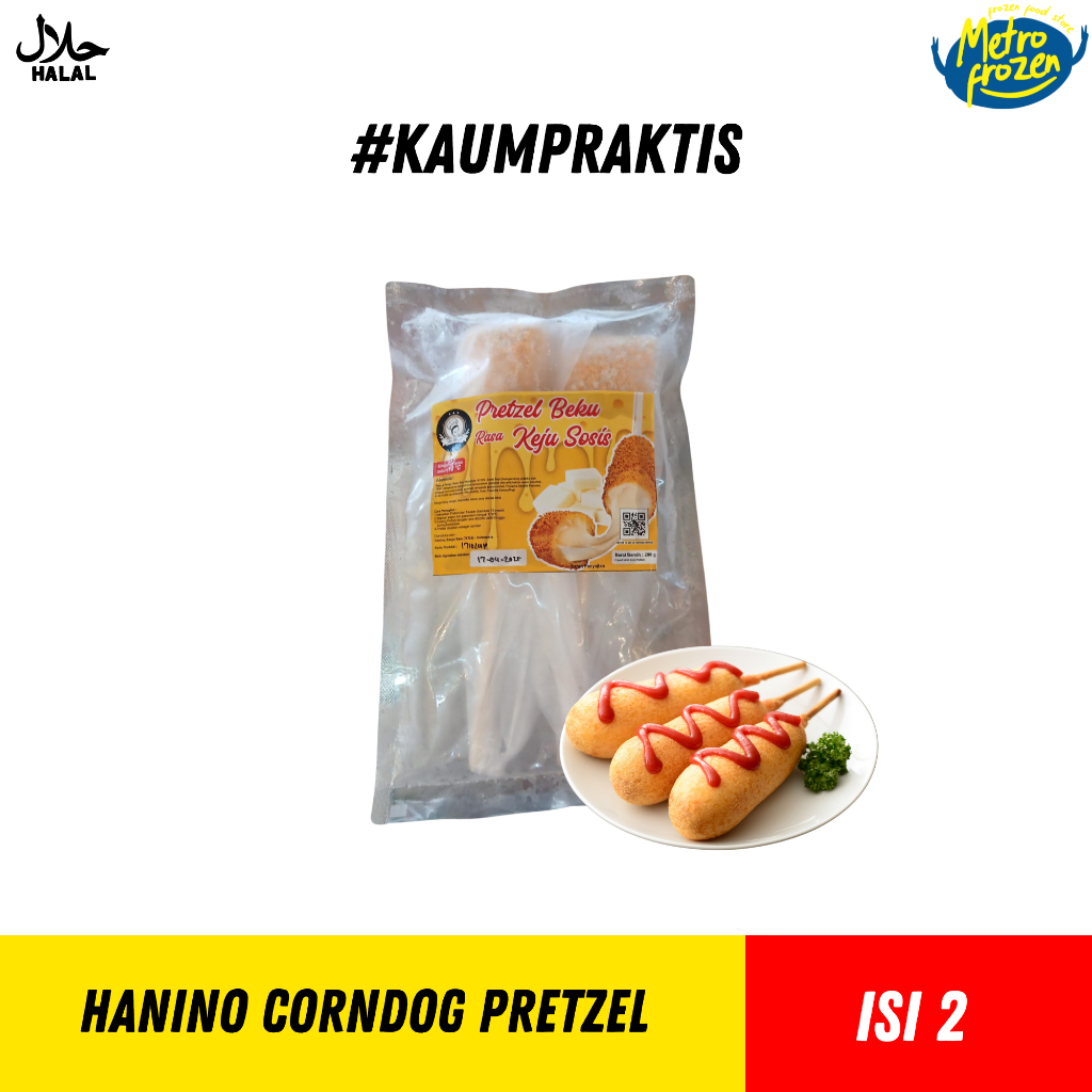 

HANINO Corndog Pretzel Jumbo & Mini