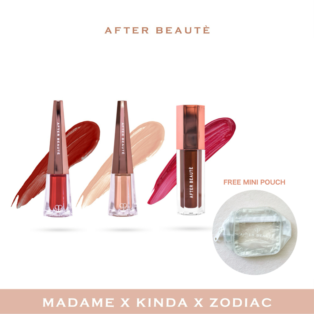 BUNDLING 3 After Beaute HYPERGLOSS (MADAME X KINDA X ZODIAC)