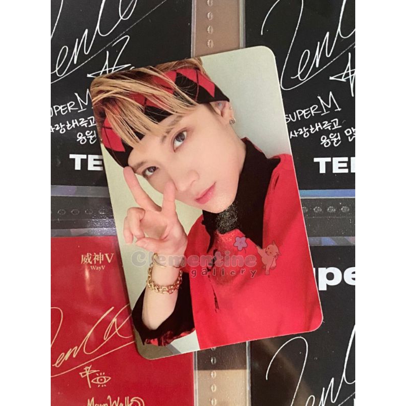 Photocard Ten Take Off WayV Official