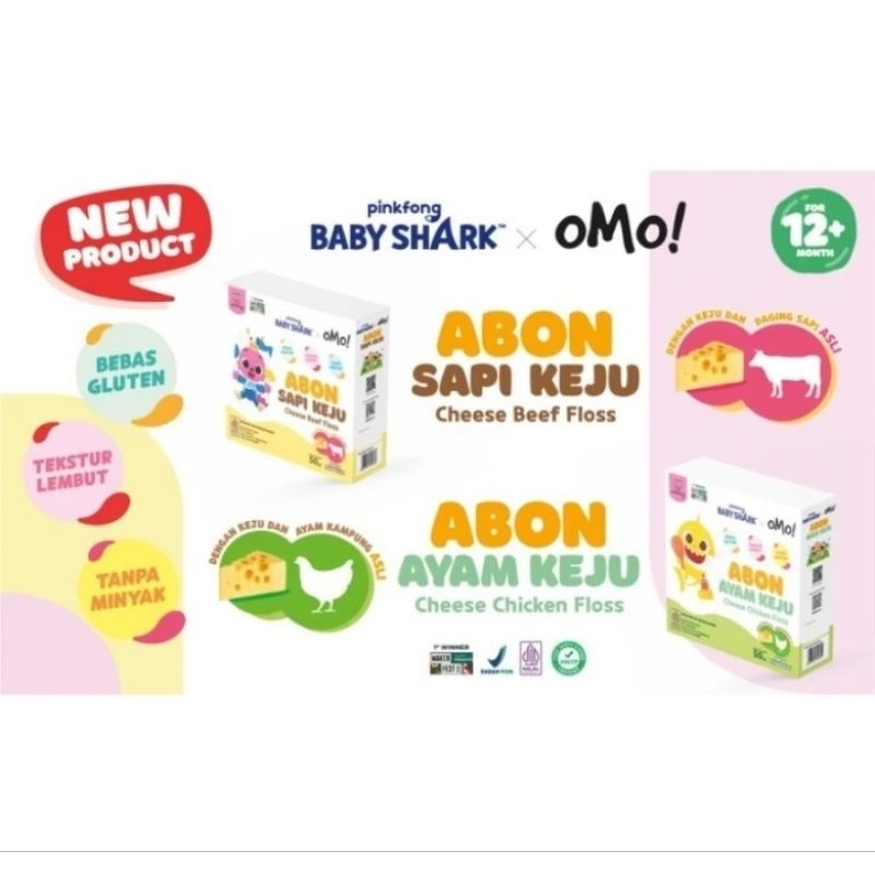 

Omo Abon Sapi keju omo abon ayam keju 50gr