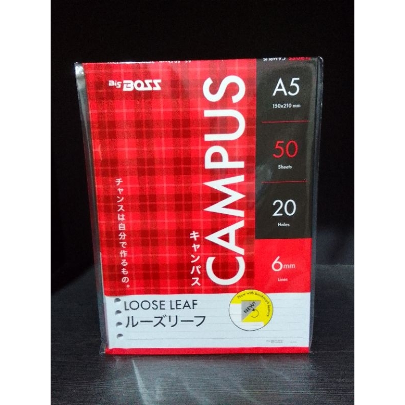 

( 1 PCS ) ISI BINDER A5 ISI 50 (WARNA/PUTIH)